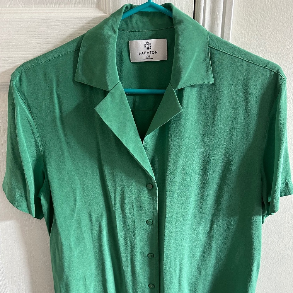 Babaton access silk blouse